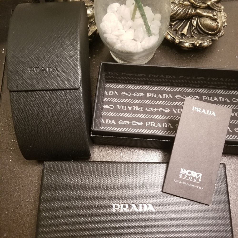 SOLD Prada Sunglasses/ Eyeglasses Case & Box